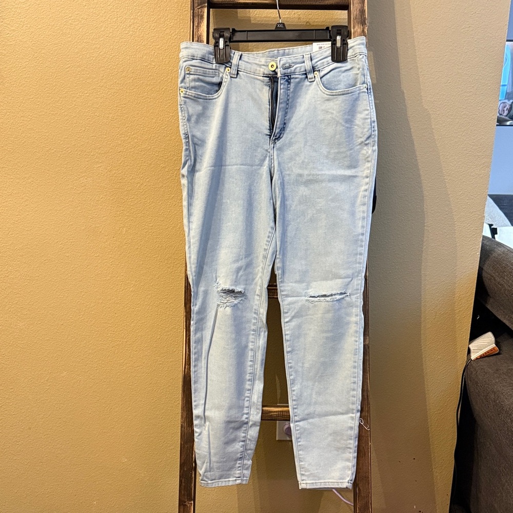 INC International Concepts Light Blue Skinny Jeans